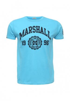 Футболка Marshall Original MA091EMIDX36. Цвет: голубой