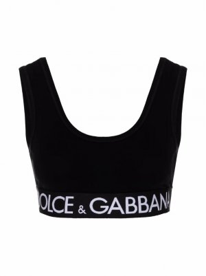 Спортивный топ с логотипом Dolce&Gabbana
