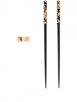 Бамбуковые палочки для еды Virtue Shanghai Tang. Цвет: черный