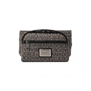 Поясная сумка Dolce & Gabbana. Цвет: коричневый