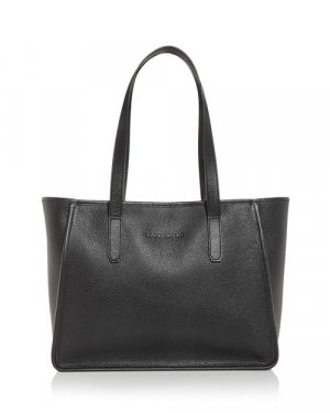 Ле Фулон&;eacute; Кожаная сумка-тоут , цвет Black Longchamp