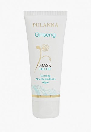 Маска для лица Pulanna Ginseng Mask, 90 мл. Цвет: прозрачный