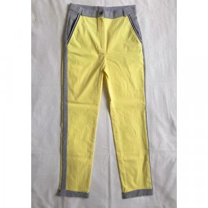 Брюки , демисезон/лето, повседневный стиль, карманы, размер 170-92, желтый Sabotage. Цвет: желтый