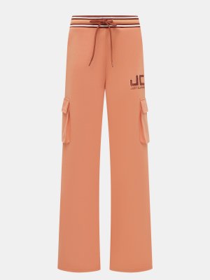 Спортивные брюки Just Clothes. Цвет: оранжевый