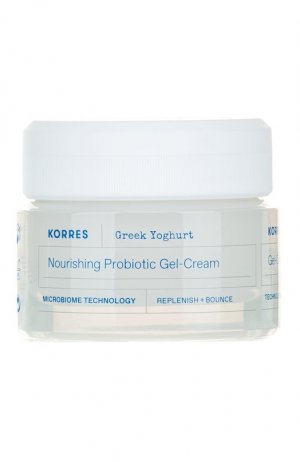 Питательный крем с пробиотиками и йогуртом для нормальной комбинированной кожи (40ml) Korres. Цвет: бесцветный