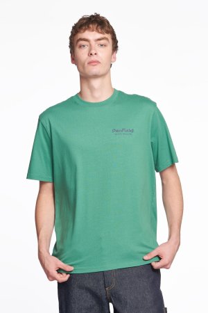 Белая футболка Hudson с надписью , зеленый Penfield