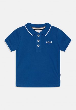 Рубашка-поло BABY SHORT SLEEVE BOSS Kidswear, цвет electric blue Kidswear