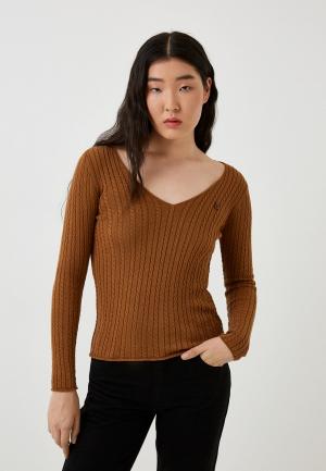 Пуловер Jimmy Sanders. Цвет: коричневый