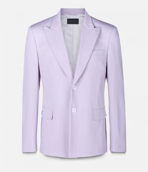 Однобортный пиджак Christopher Kane. Цвет: розовый и фиолетовый