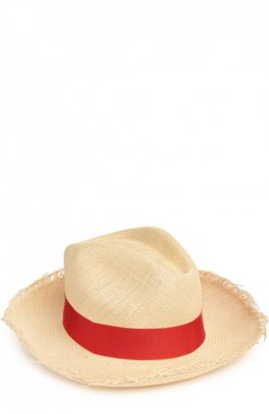 Шляпа пляжная Artesano. Цвет: красный