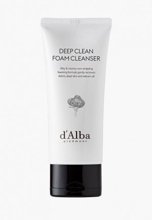 Пенка для умывания dAlba d'Alba White Truffle Deep Clean Foam Cleanser 80 мл. Цвет: белый