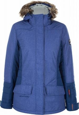 Куртка пуховая женская Kauns, размер 42 Exxtasy. Цвет: синий