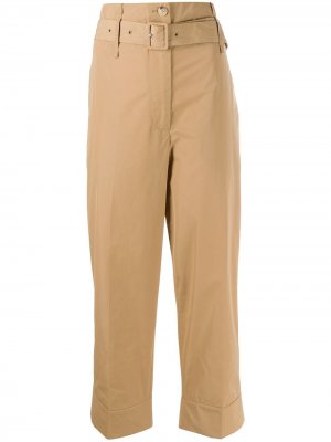 Укороченные брюки с завышенной талией Simone Rocha. Цвет: нейтральные цвета