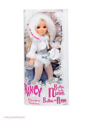 Кукла Нэнси Зимняя красавица Famosa. Цвет: кремовый, белый
