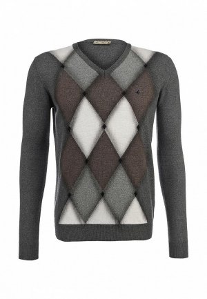 Пуловер Brooksfield BR832EMJT247. Цвет: серый