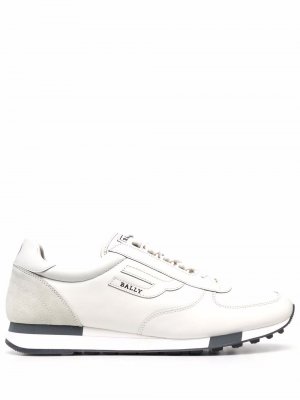 Lace-up low-top trainers Bally. Цвет: белый