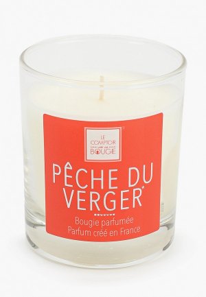 Свеча ароматическая Arome Le Comptoir De Paris PÈCHE DU VERGER. Цвет: оранжевый