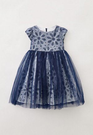 Платье Школьная Пора. Цвет: синий