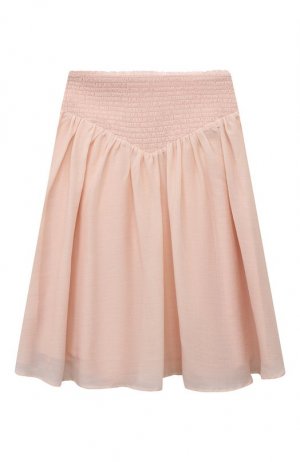 Шерстяная юбка Chloé. Цвет: розовый