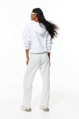 Прямые свободные брюки , серый H&M