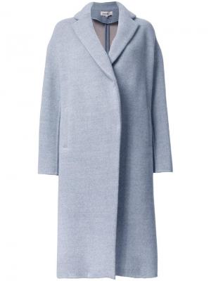 Объемное пальто Enföld. Цвет: серый