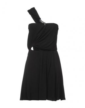 Короткое платье HALSTON. Цвет: черный