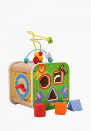 Игрушка Lucy&Leo Универсальный занимательный куб Цирк. Цвет: разноцветный