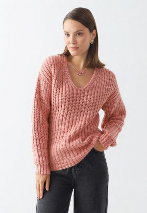 Пуловер Lia Berti. Цвет: розовый