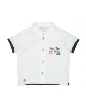 Pубашка MUFFIN & CO.. Цвет: белый