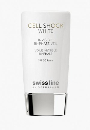 Эмульсия для лица Swiss Line CELL SHOCK WHITE двухфазная, 65 мл. Цвет: прозрачный