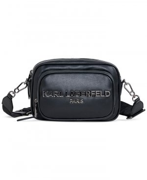 Маленькая поясная сумка через плечо с камерой Voyage, черный Karl Lagerfeld Paris