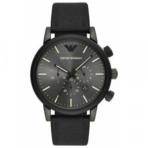 Наручные часы Luigi AR11409, серый, черный EMPORIO ARMANI. Цвет: серый/черный