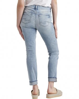 Джинсы Elyse Mid-Rise Straight Leg Jeans L03414EPX186, индиго Silver Co.