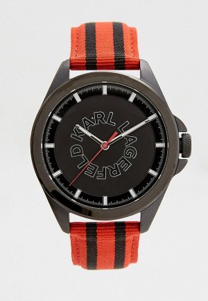Часы Karl Lagerfeld. Цвет: красный