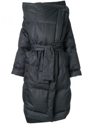 Свободное дутое пальто Vivienne Westwood Anglomania. Цвет: серый
