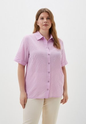 Рубашка Varra. Цвет: фиолетовый