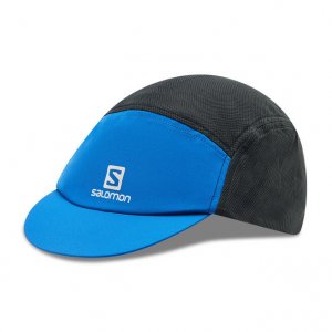 Бейсболка AirLogo Cap, голубовато-черный Salomon