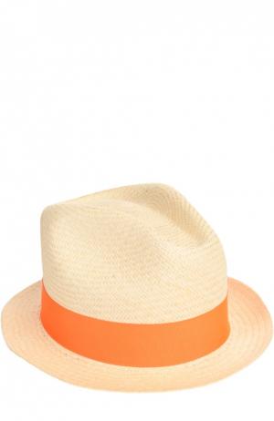 Шляпа пляжная Artesano. Цвет: оранжевый