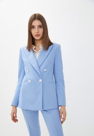 Пиджак Kira Plastinina. Цвет: голубой
