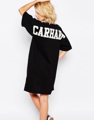 Классическое платье‑рубашка с логотипом на спине Carhartt WIP