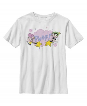 Детская футболка Fairly OddParents Cosmo and Wanda Poof для мальчиков Nickelodeon