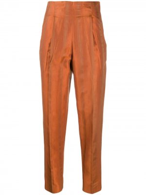Зауженные брюки 1997-го года Romeo Gigli Pre-Owned. Цвет: оранжевый