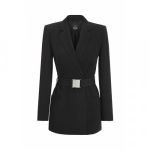 Пиджак , размер 2, черный Armani Exchange. Цвет: черный