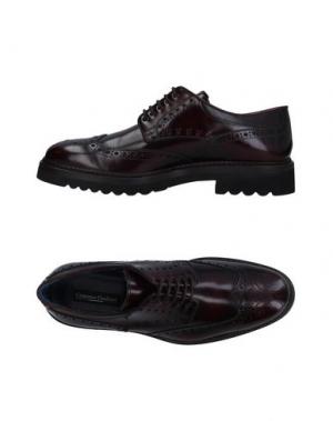 Обувь на шнурках CRISTIANO GUALTIERI. Цвет: красно-коричневый