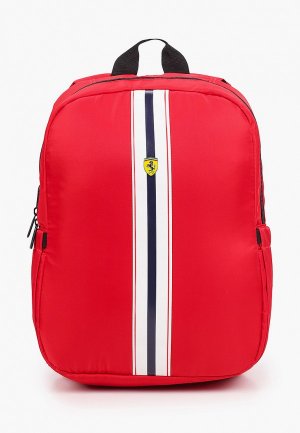 Рюкзак Ferrari для ноутбуков 15, On-track PISTA Backpack with USB-connector Red. Цвет: красный