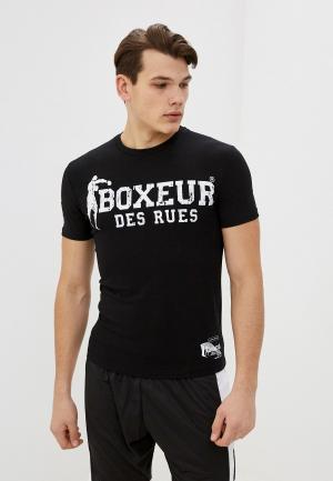 Футболка Boxeur Des Rues. Цвет: черный