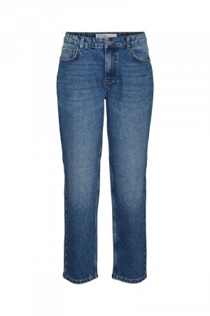 Прямые джинсы со средней посадкой , синий Vero Moda