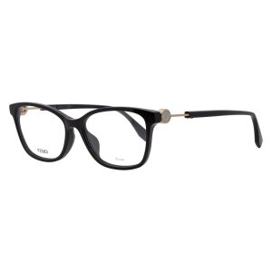 Овальные очки FF0363-F 807 Черные, 53 мм 363 Fendi