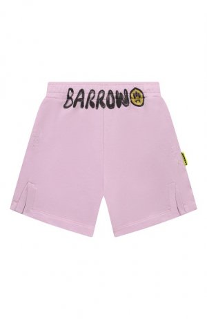 Хлопковые шорты Barrow. Цвет: розовый