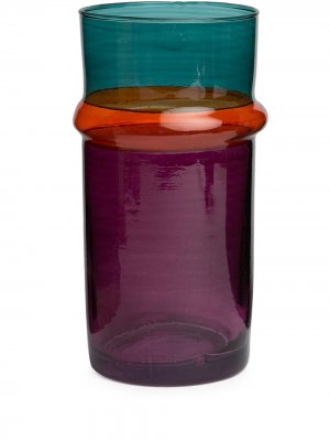 Маленькая ваза Moroccan Hay. Цвет: фиолетовый